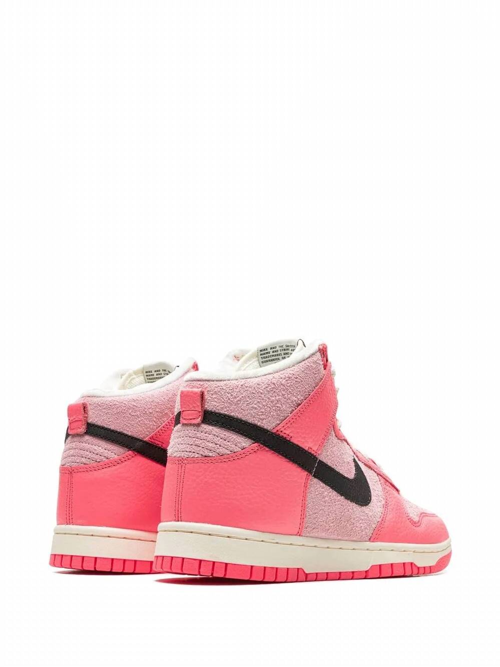 NEW NIKE women's dunk high sneakers in hoops pack pink - Picture 4 of 6